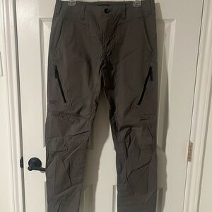 Arc'teryx Gray Cargo Pants Durable Outdoor Wear